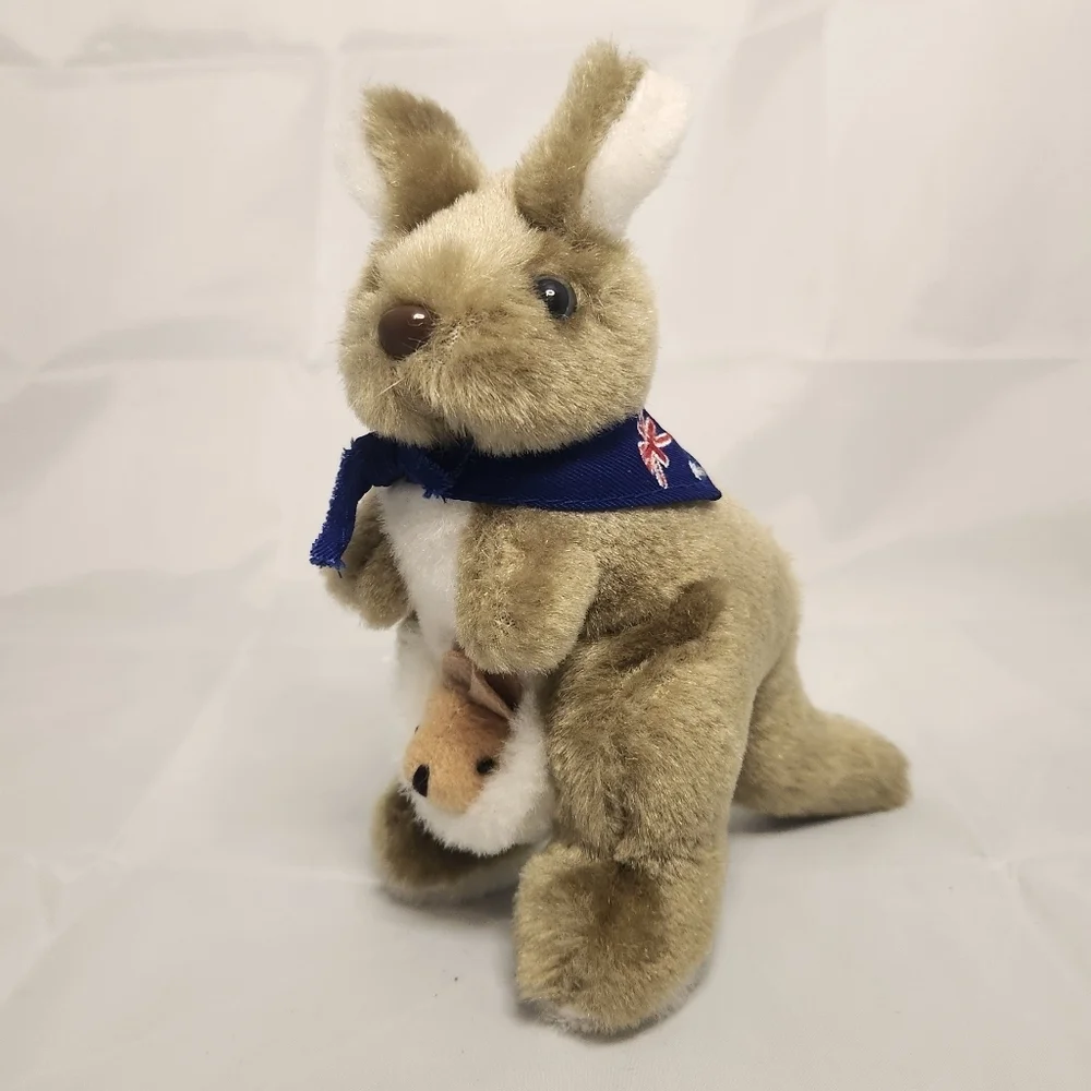 7” Made in Australia Kangaroo Plush Stuffed Animal